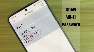 كيفية إظهار كلمة مرور Wifi باستخدام هاتفك screenshot 5