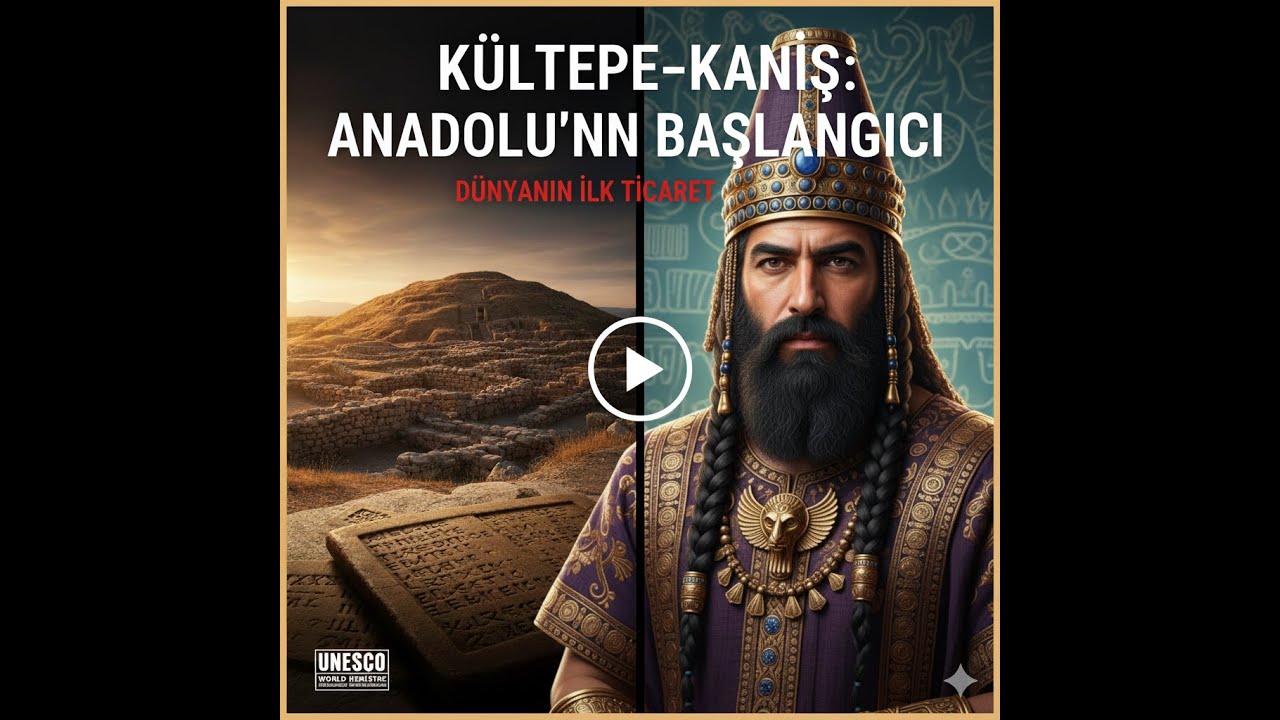 Kültepe Kaniş Anadolu'nun Başlangıcı   Dünyanın İlk Ticaret Merkezi  Antik Medeniyetler
