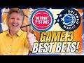 Detroit Pistons vs Orlando Magic GAME 3 BEST Bets | Saturday NBA Playoffs Picks