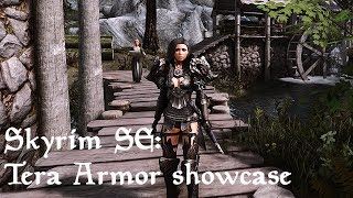 Skyrim SE: BEST ARMOR MODS #1 Tera Armor female NVT ENB