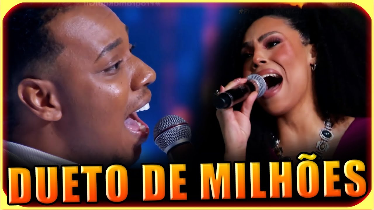 MATHIAS RODRIGUES e PALOMA POSSI Brilham no SHADOW BRASIL GOSPEL Raul Gil
