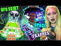 GET YOUR OWN ALIEN SKIRT 👽 SPACE SKIRT & UFO FRAPPES! Making UGC for Roblox