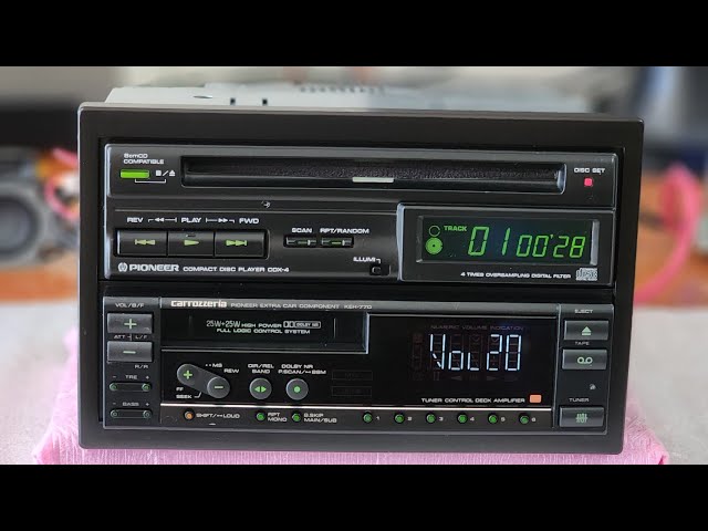 PİONEER CDX-4 KEH-770 NOSTALJİ RESİTAL ESKİ SERİ VİNTAGE MADE IN