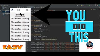How to create a simple GUI using tkinter in python