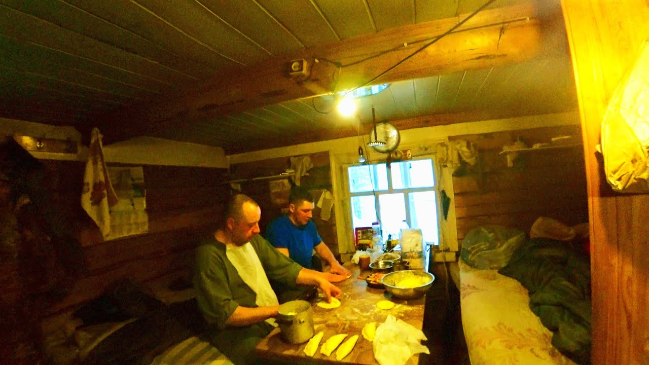 Рыбалка.Неделя в Тайге.Попали на Жор Щуки.Баня в Тайге. Таёжная Кухня.Домашние Пироги.Часть2