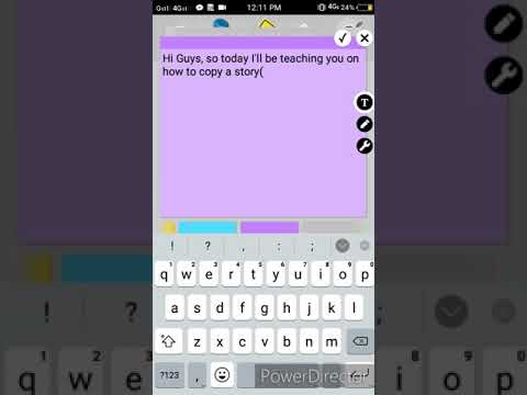 How To Copy a Story from Wattpad (using mobile phone)