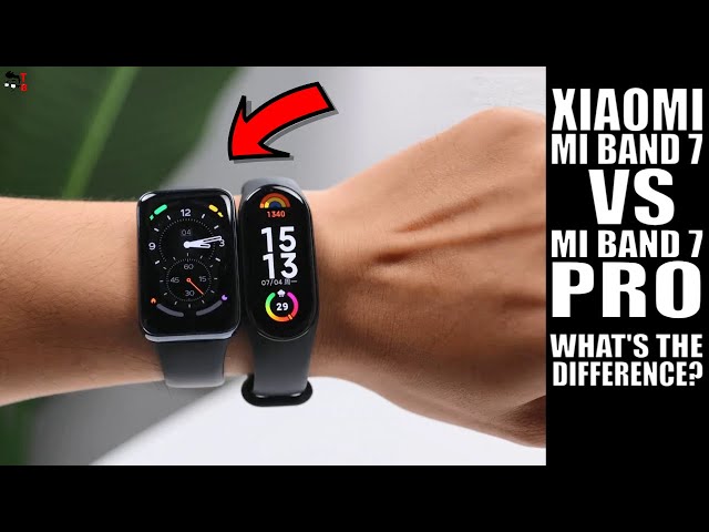 Xiaomi Mi Band 7 Pro vs Mi Band 7: Finally, Built-In GPS! 