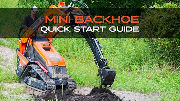 Skid Pro Mini Backhoe – Quick Start Guide for Faster Digging!