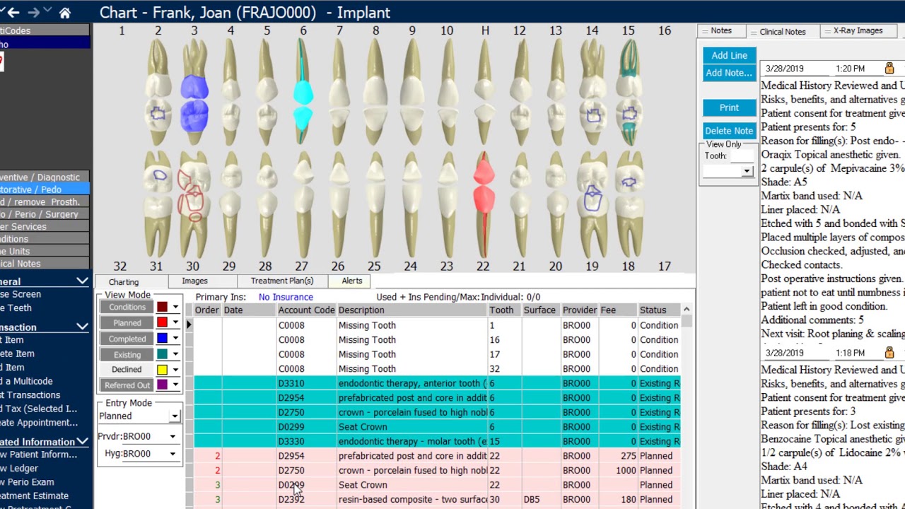 How to Schedule Appointments from the Chart Screen