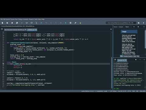 Overlapping Ellipses