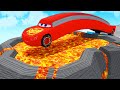 Long cars vs volcano in teardown