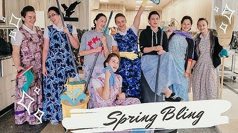 How to Spring Clean (Hutterite style)