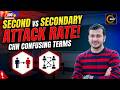 Second vs Secondary Attack Rate | CHN Most Confusing Terms | 360° One Shot Series 🔥| Siddharth Sir