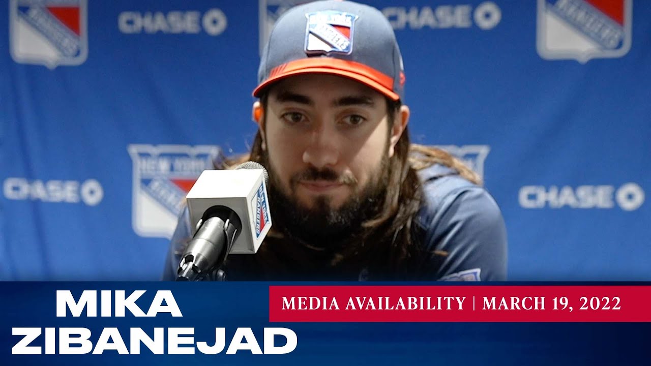 New York Rangers: Mika Zibanejad Pregame Media Availability