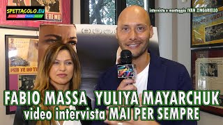 Vi presentiamo la nostra video intervista esclusiva a fabio massa e
yuliya mayarchuk, protagonisti del film "mai per sempre", di cui è
anche regista. c...