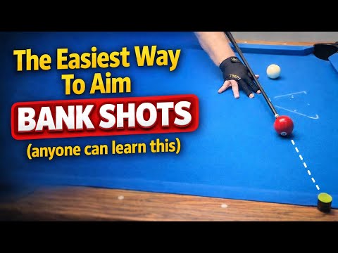 The Easiest Way to Aim Bank Shots