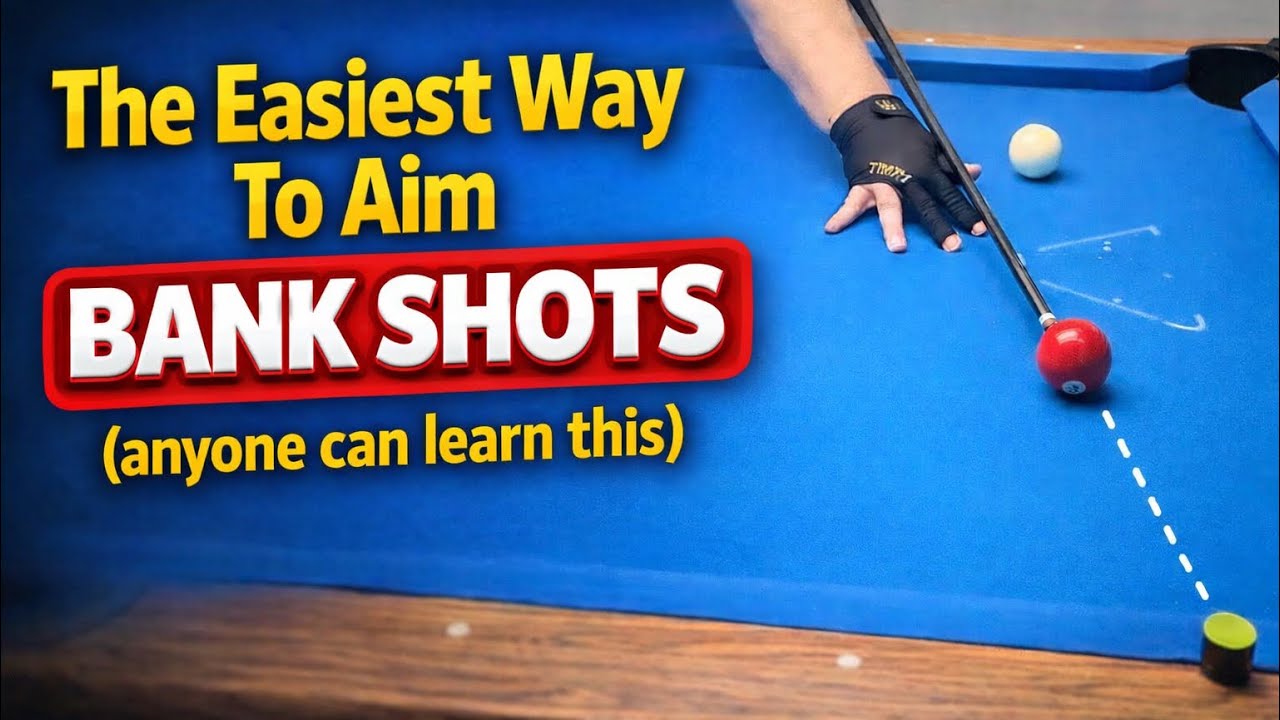 Image of video the The Easiest Way to Aim Bank Shots 9