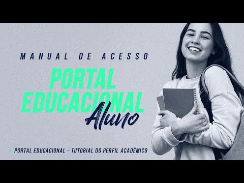 PORTAL EDUCACIONAL - TUTORIAL DO PERFIL ACADÊMICO