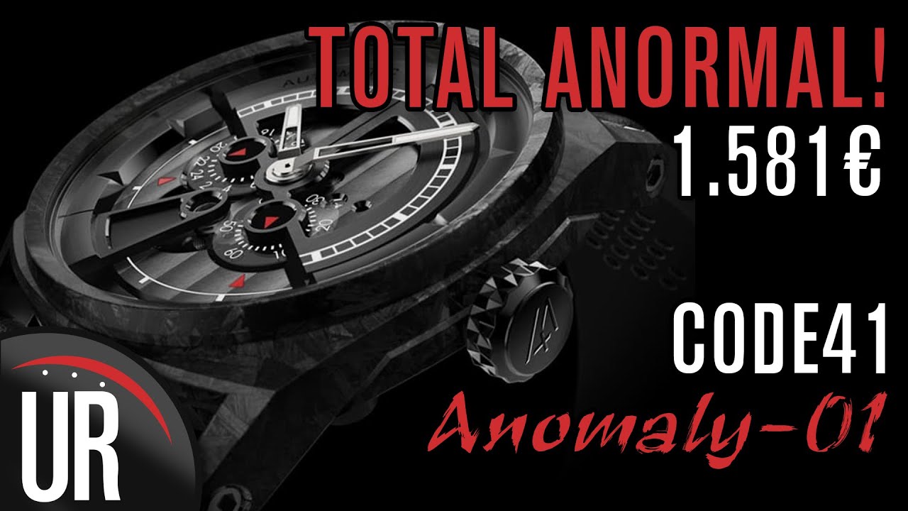 CODE41 Anomaly-01 Forged Carbon! |Test|Review|Deutsch - YouTube