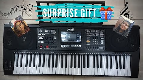Unboxing Surprise Gift Piano | Mike Music Piano K-812 | Nenas Media