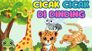 Lagu Cicak Di Dinding Indonesia | Lagu Anak Indonesia Populer | Tiger Kids Song