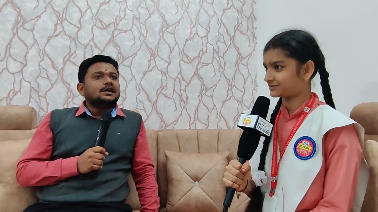  Interview of Sawan Patidar ( ADPC ) by school girl  