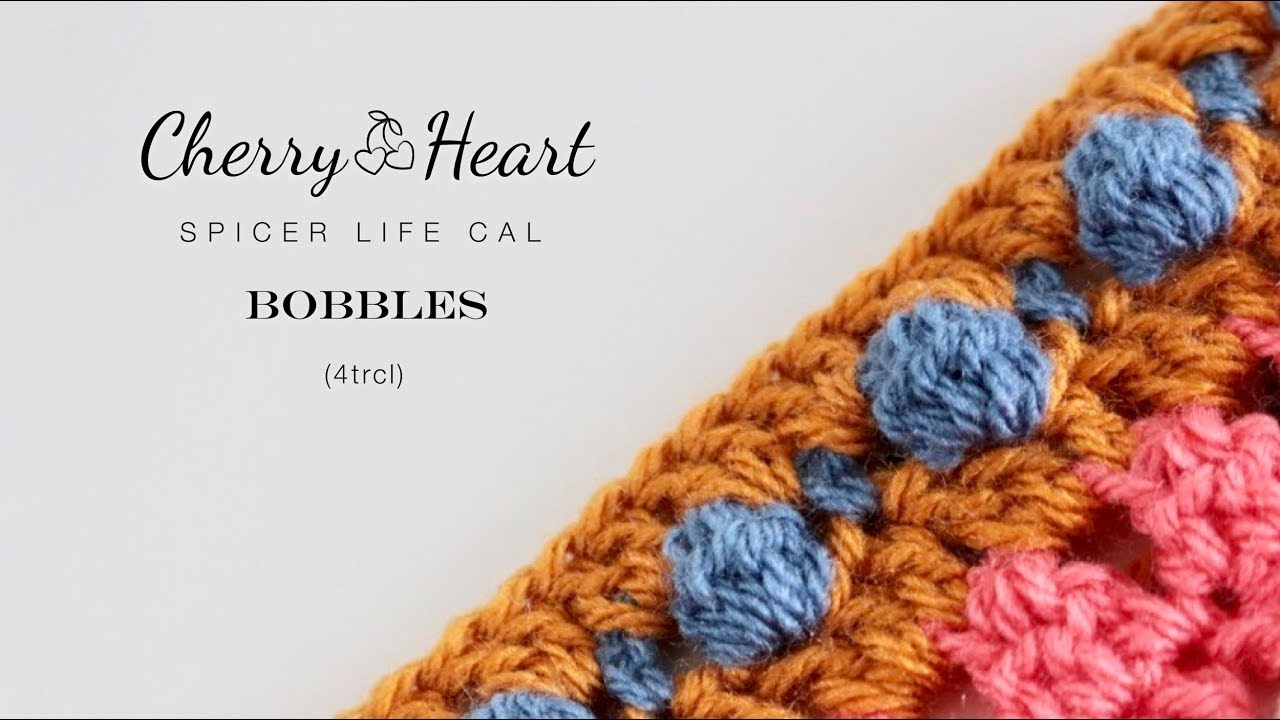 A spicier life crochet along done with red heart ombré spearmint