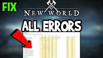 New World – How to Fix All Errors – Complete Tutorial