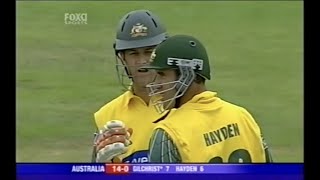 Adam Gilchrist & Matthew Hayden's Gigantic 140* Partnership vs Bangladesh - Natwest Series 2005