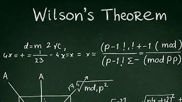Modular Arithmetic Part 4 - Problems on Wilson