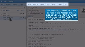 SmarterMail: How to Open Email Messages