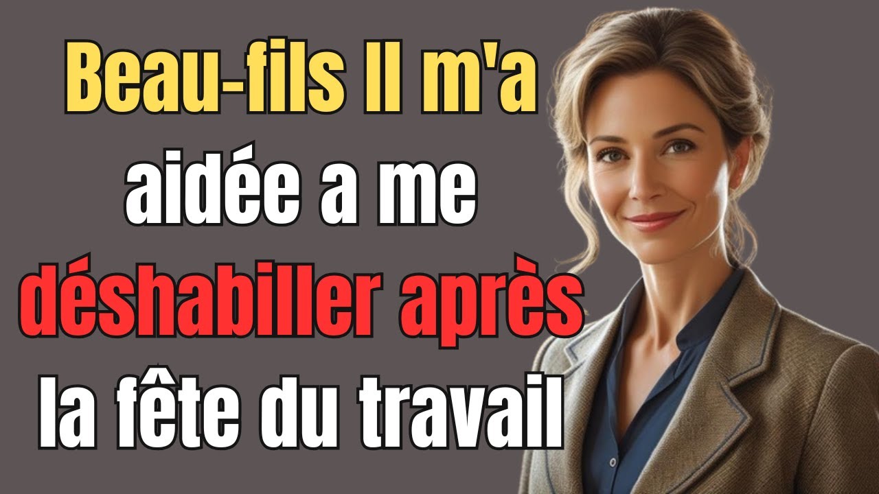 Mon beau-fils m'a trouvé ivre après le travail... Puis tout a changé...