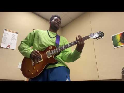 Rough take at the guitar tracks for Shawn’s beat tape