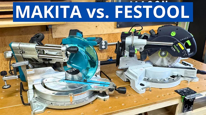 Comparing the BEST 10" Mitre Saws on the Market - Makita LS1019L and Festool Kapex 120 REB