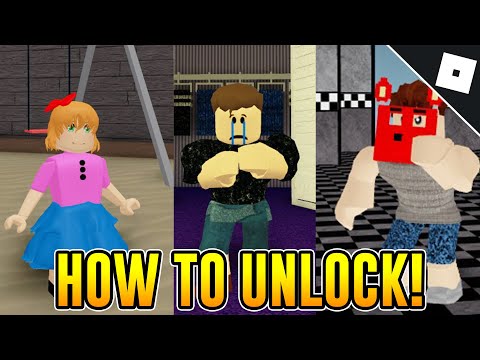 How To Get The Secret Character 4 5 6 Badges In Afton S Family Diner Roblox Youtube - fnaf clothes roblox id