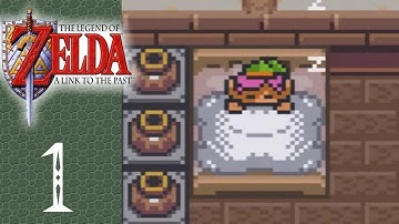 The Legend of Zelda: A Link to the Past (SNES) 100% Walkthrough part 1