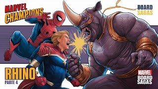 FINISH HIM!!! MARVEL CHAMPIONS: CARD GAME - RHINO (PARTE FINAL)