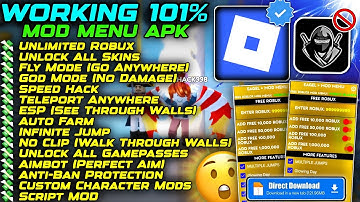 Roblox Mod Menu Unlimited Robux Update 2025 | Roblox Mod Apk Unlimited Robux & Speed Fly Jump Mod