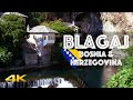 🇧🇦 BLAGAJ Dervish Monastery Walking Tour - Bosnia &amp; Herzegovina 🇧🇦 [4k 60fps]