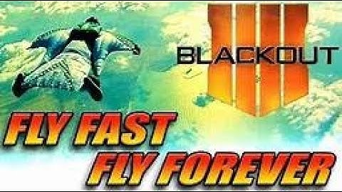 EASY WING SUIT STRATEGY - FLY FASTER , FAR, ACROSS THE MAP!!! - CALL OF DUTY BLACK OPS 4 - BLACKOUT