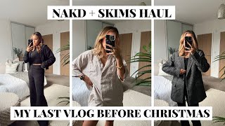 NAKD + SKIMS HAUL FT. MY LAST WEEK OF WORK BEFORE CHRISTMAS | jessmsheppard
