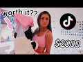 testing VIRAL tiktok online clothing stores