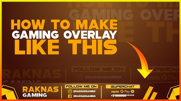 Animated Gaming Overlay Tutorial | Make Awesome Overlay Like This
