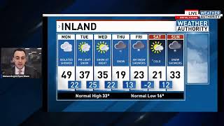 Tracking multiple chances for snow this week, including an impactful winter storm Thursday. Tune in!