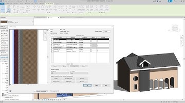 REVIT Videocourse - 08 - Walls, Structure and Layers, Profile, Opening, Layers, Join Roofs, Dormer