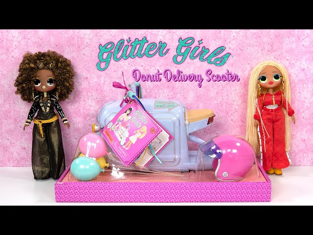 Glitter Girls Dolls Candice, Donut Delivery Scooter, Light Up Shoes Review