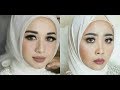 Tutorial Hijab Pengantin Simple Elegan