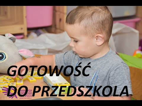 Wideo: Co to jest gotowość przedszkolna?