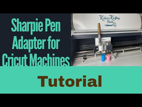 How to write and draw using any pen in your Cricut pen adapters Maker  Explore sharpie Crayola & more 