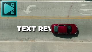 Reveal text using moving objects in VSDC! - VSDC Free Video Editor Tutorial